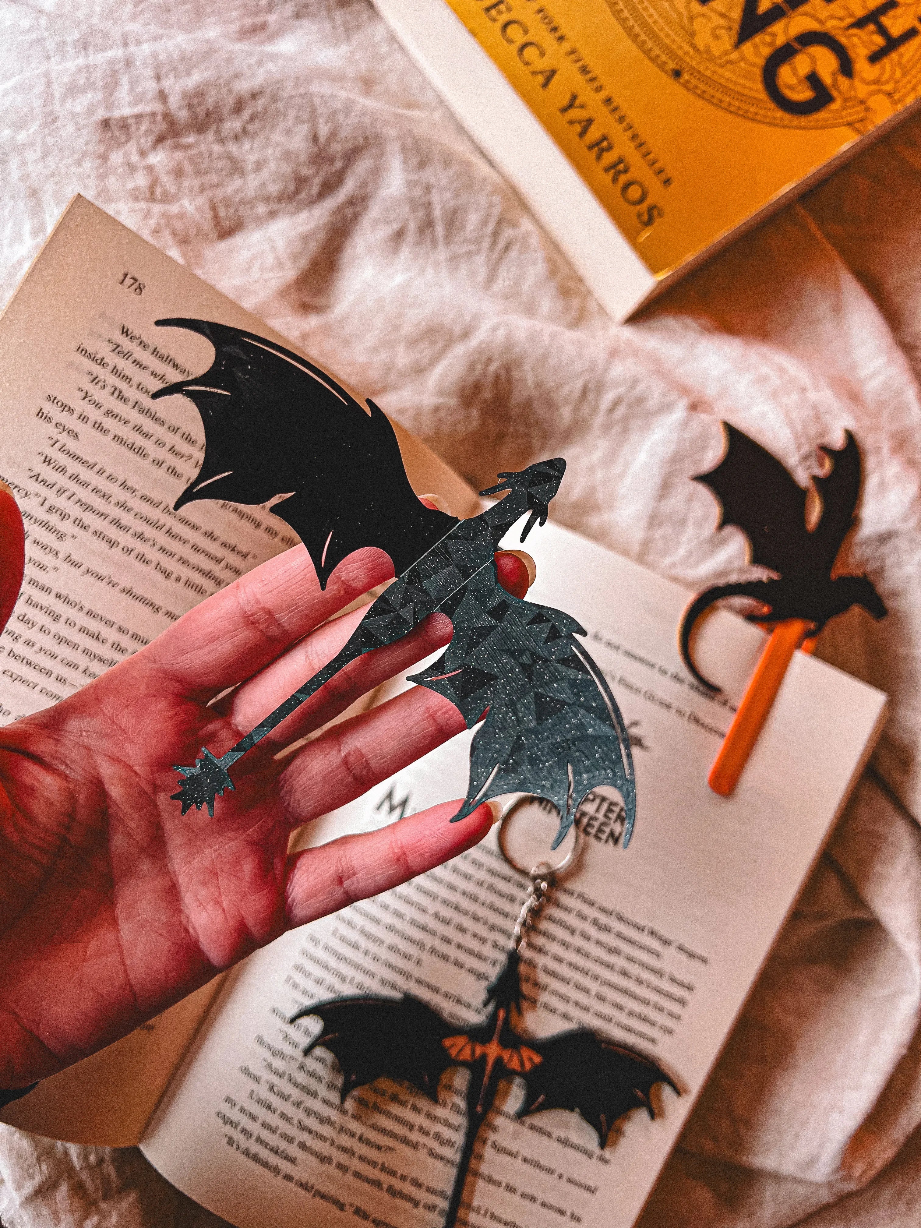 Marca paginas (Dragón) inspirado en The Empyrean