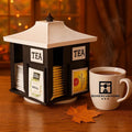 Organizador de té, estilo Japonés. Base giratoria.