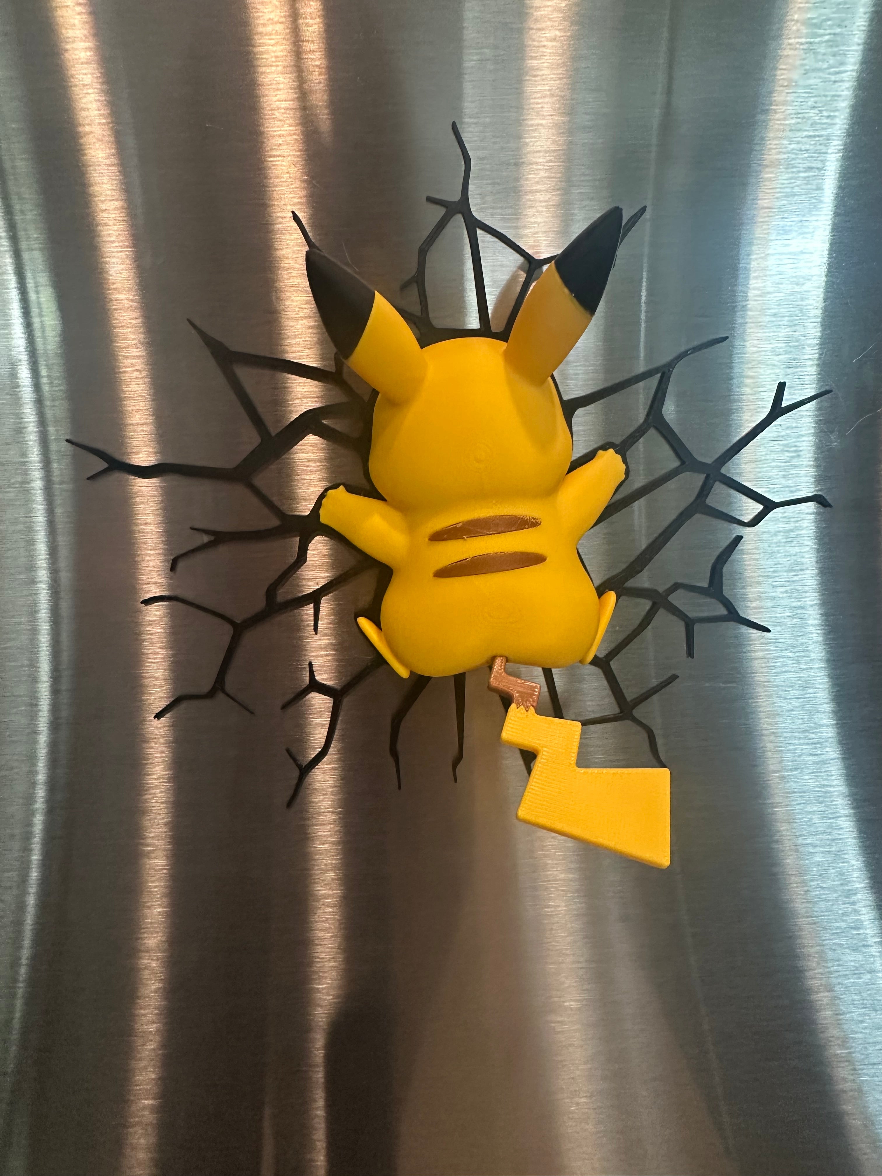 ¡Pikachu Estrellado! - Imán de Nevera-ventana