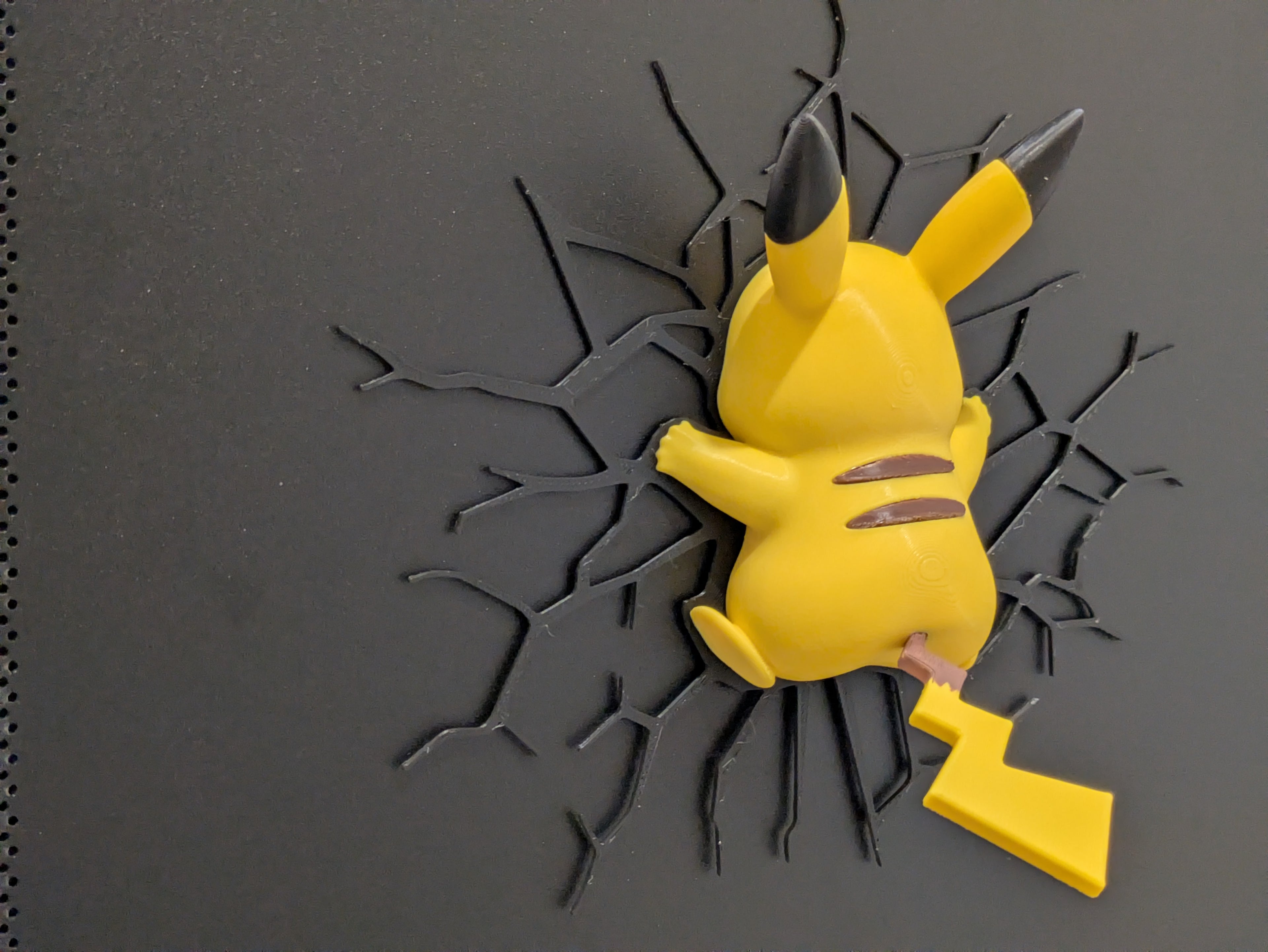 ¡Pikachu Estrellado! - Imán de Nevera-ventana