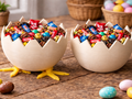 EggBowl  . cuenco cascara rota, dulcero