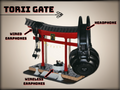 Soporte para auriculares / audífonos - Puerta Torii