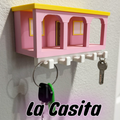 PORTA LLAVES BAD BUNNY. LA CASITA