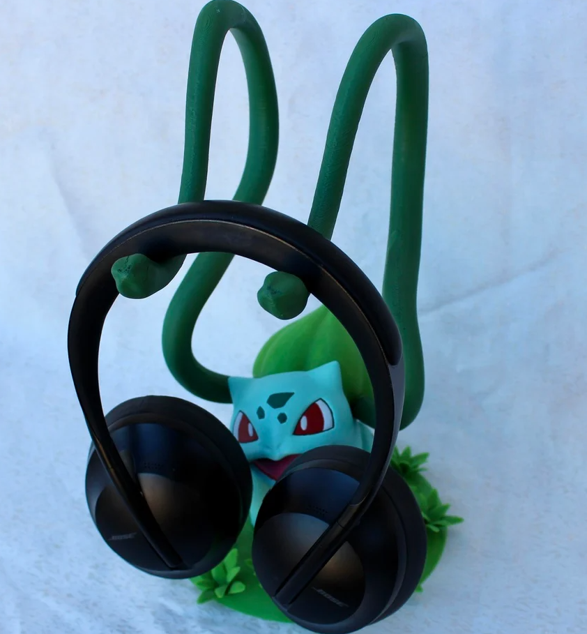 Soporte para audifonos Bulbasaur