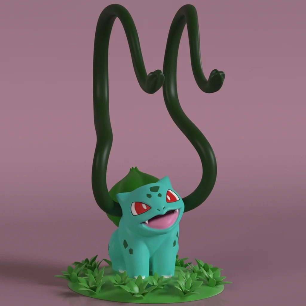 Soporte para audifonos Bulbasaur