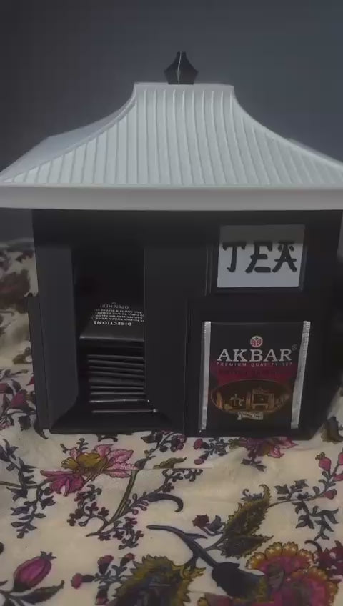 Organizador de té, estilo Japonés. Base giratoria.