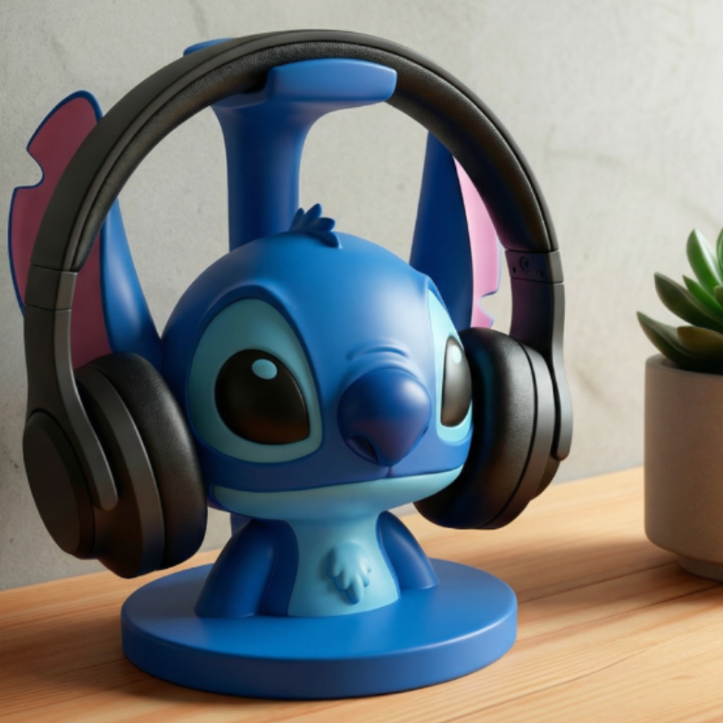 Soporte para auriculares de Stitch